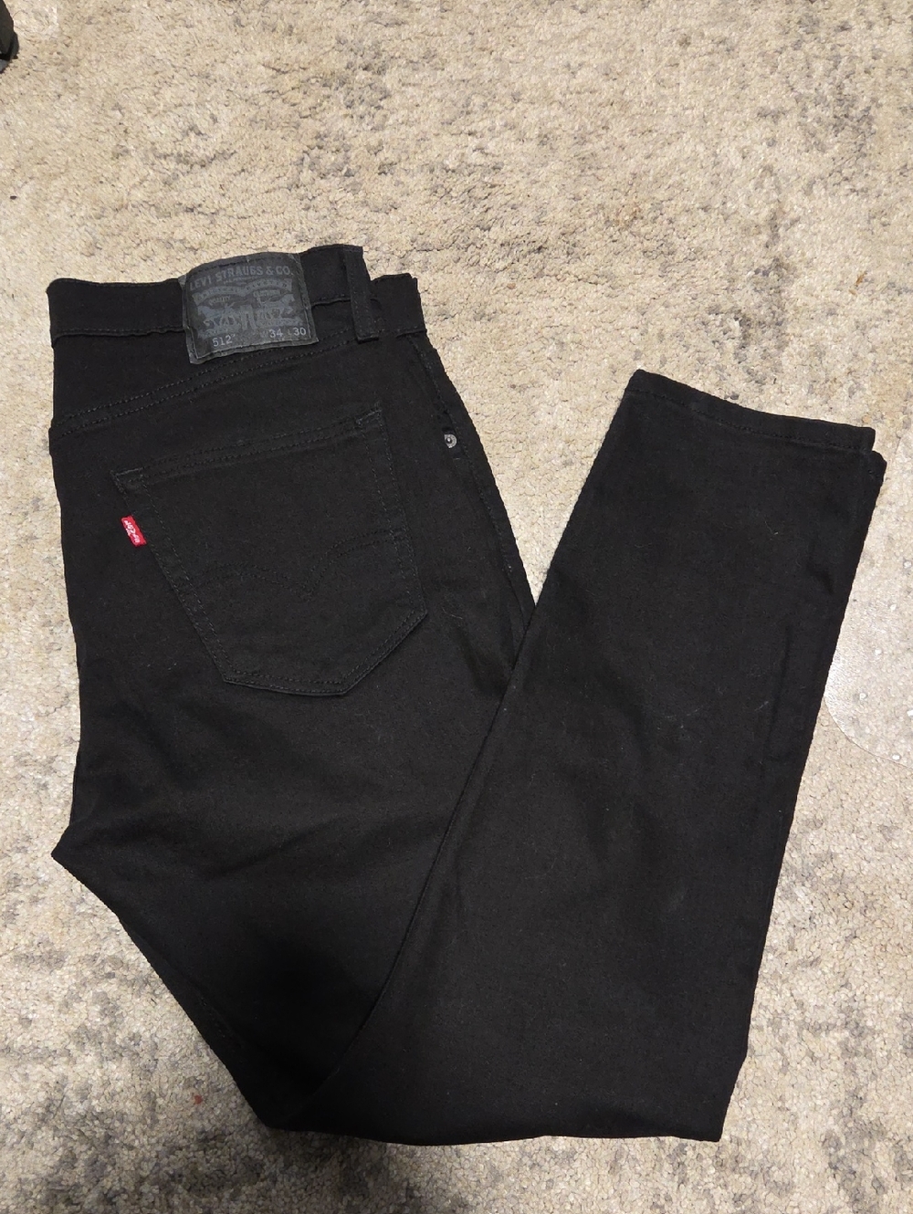 Levi's Men's Black Skinny Jeans